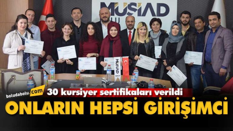 ARTIK ONLARIN HEPSİ GİRİŞİMCİ