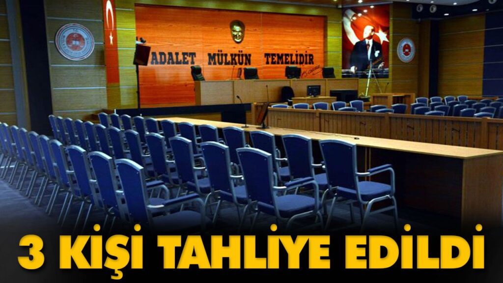 3 KİŞİ TAHLİYE EDİLDİ 3 KİŞİ TAHLİYE EDİLDİ