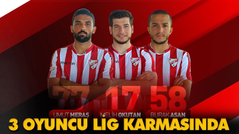 3 OYUNCU LİG KARMASINDA