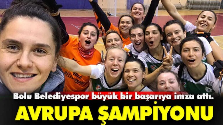 BELEDİYESPOR AVRUPA ŞAMPİYONU