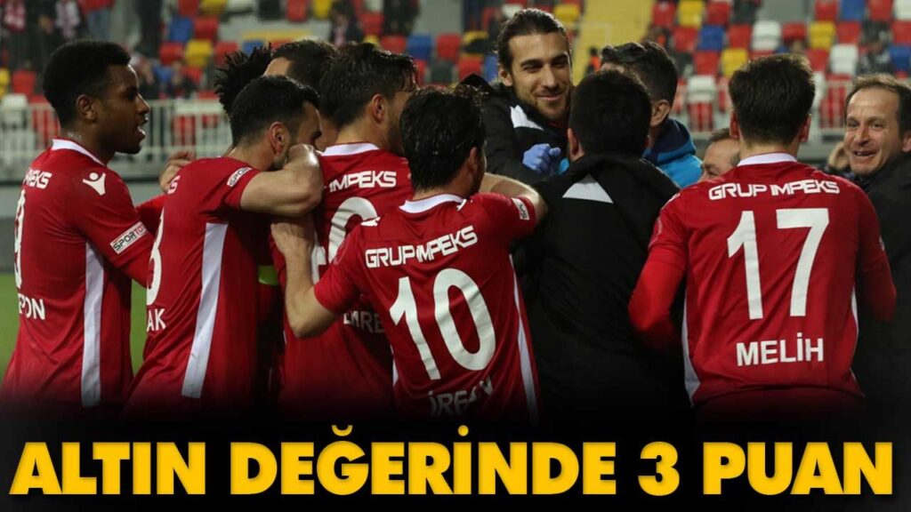 ALTIN DEĞERİNDE 3 PUAN ALTIN DEĞERİNDE 3 PUAN