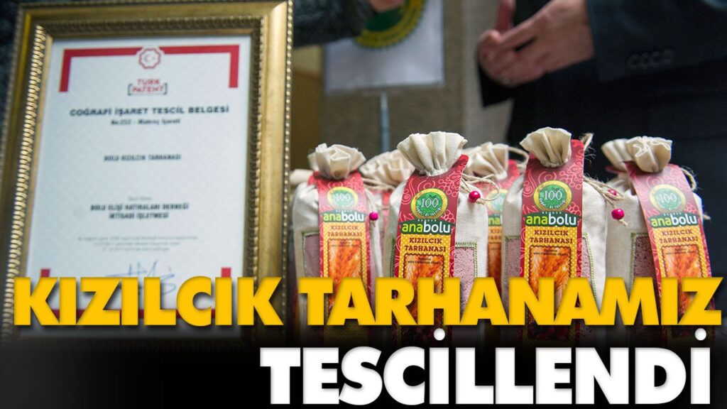 KIZILCIK TARHANAMIZ TESCİLLENDİ KIZILCIK TARHANAMIZ TESCİLLENDİ