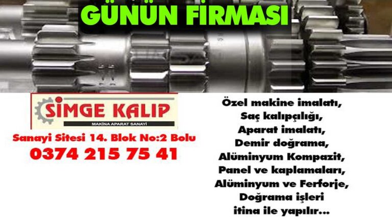 SİMGE KALIP -BOLU