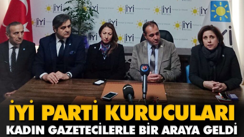 KADIN GAZETECİLERLE BİR ARAYA GELDİ KADIN GAZETECİLERLE BİR ARAYA GELDİ