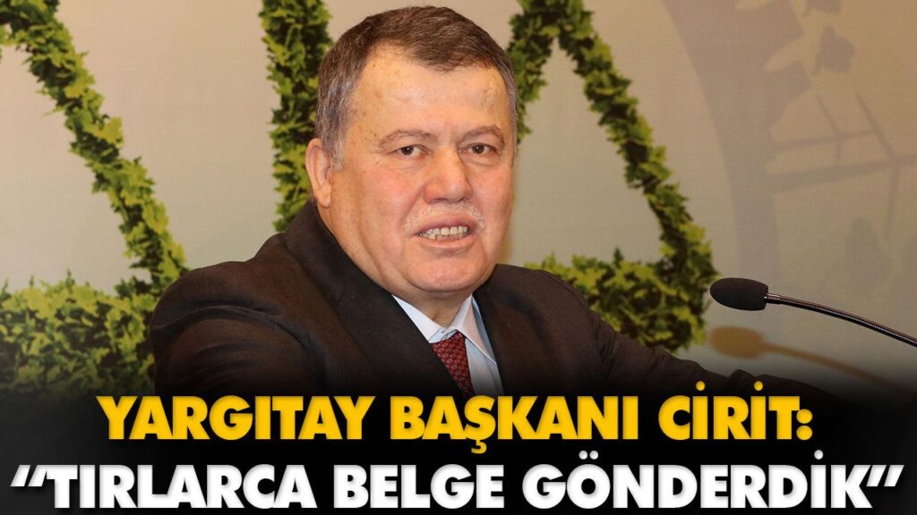 “TIRLARCA BELGE GÖNDERDİK” “TIRLARCA BELGE GÖNDERDİK”