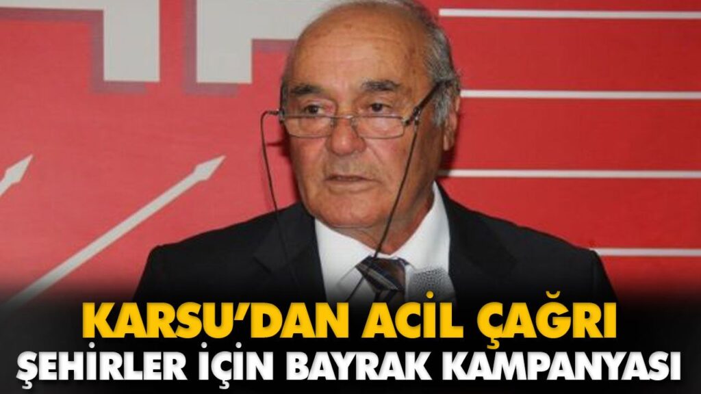 KARSU’DAN ACİL ÇAĞRI KARSU’DAN ACİL ÇAĞRI