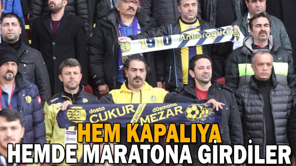 HEM KAPALIYA HEMDE MARATONA GİRDİLER HEM KAPALIYA HEMDE MARATONA GİRDİLER
