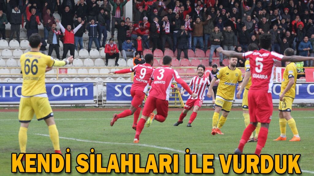 KENDİ SİLAHLARI İLE VURDUK KENDİ SİLAHLARI İLE VURDUK