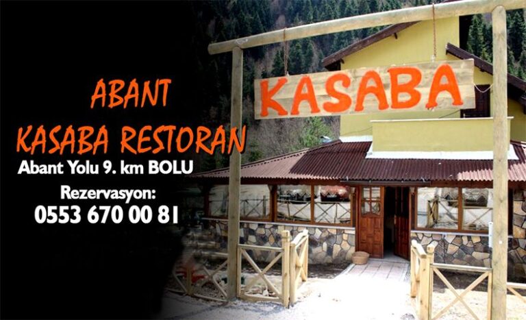 Abant Kasaba Restaurant Bolu