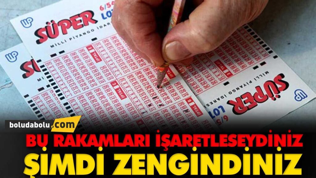 Süper Loto çekilişi 08 Mart 2018