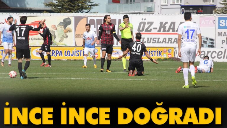 İNCE İNCE DOĞRADI