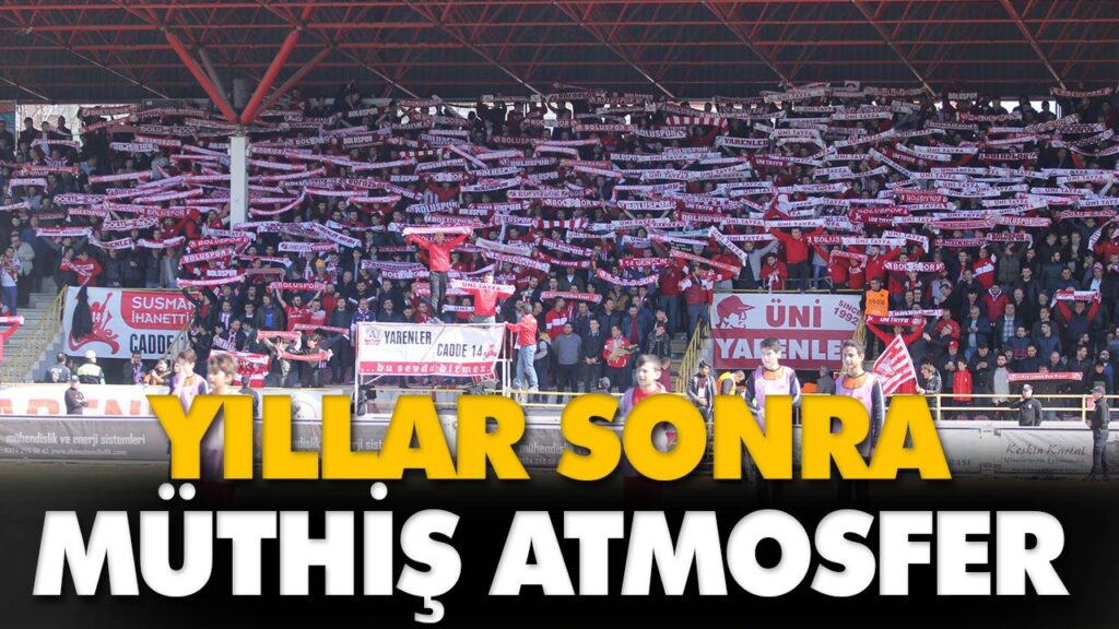 YILLAR SONRA MÜTHİŞ ATMOSFER YILLAR SONRA MÜTHİŞ ATMOSFER
