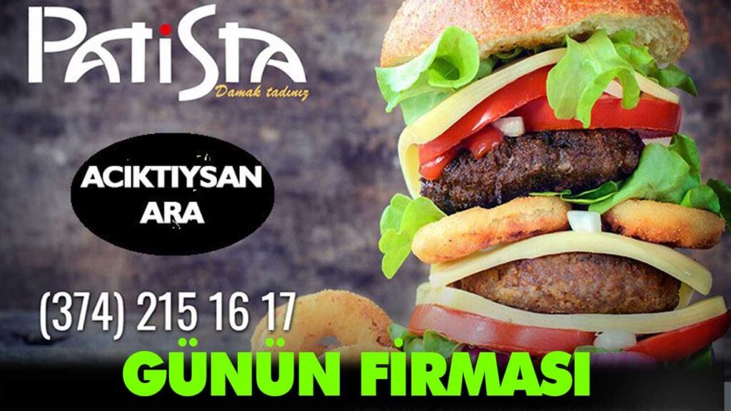 PATİSTA Lezzetlerini kaçırmayın! BOLU PATİSTA Lezzetlerini kaçırmayın! BOLU