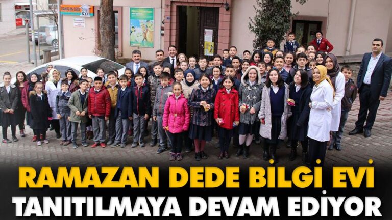 RAMAZAN DEDE BİLGİEVİNİ TANIYORUM
