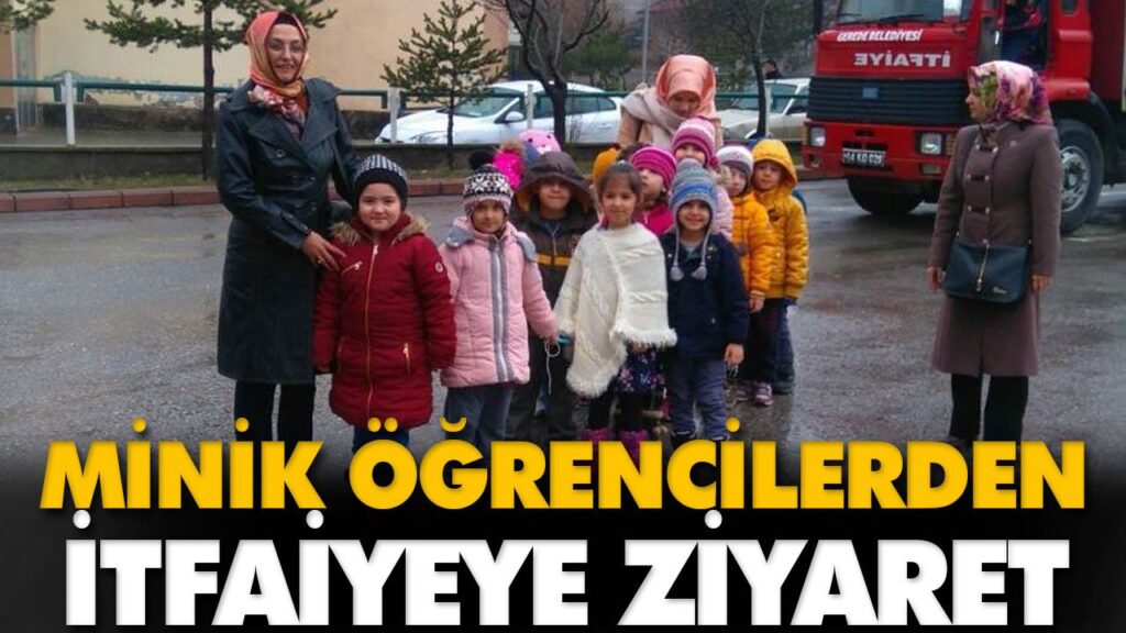 MİNİK ÖĞRENCİLERE YANGIN EĞİTİMİ MİNİK ÖĞRENCİLERE YANGIN EĞİTİMİ
