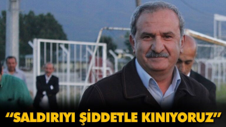 “SALDIRIYI ŞİDDETLE KINIYORUZ”