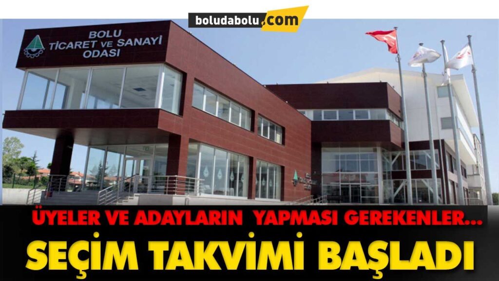 Bolu TSO’da seçim heyecanı