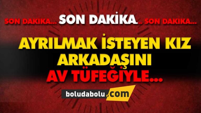 KIZ ARKADAŞINI AV TÜFEĞİYLE VURDU