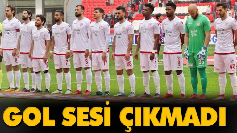 GOL SESİ ÇIKMADI