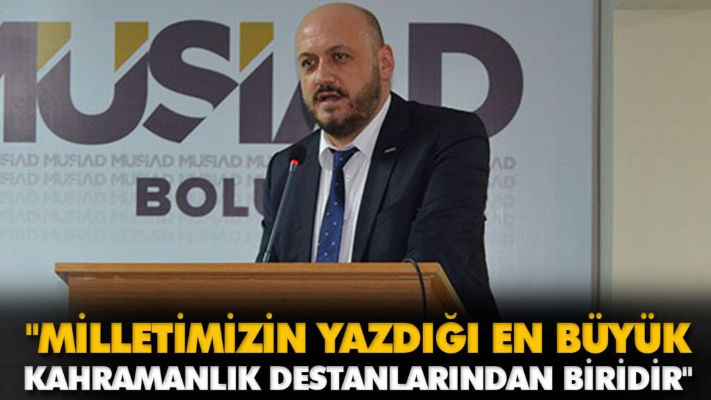 MÜSİAD Bolu Şube Başkanı Abdullah Abat MÜSİAD Bolu Şube Başkanı Abdullah Abat
