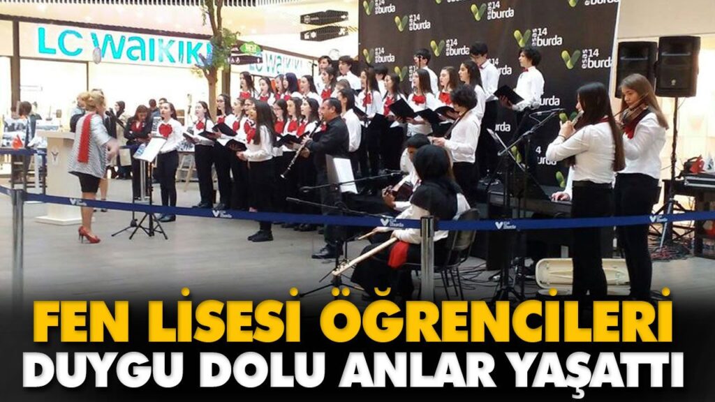 ÖĞRENCİLERDEN ANLAMLI KONSER ÖĞRENCİLERDEN ANLAMLI KONSER