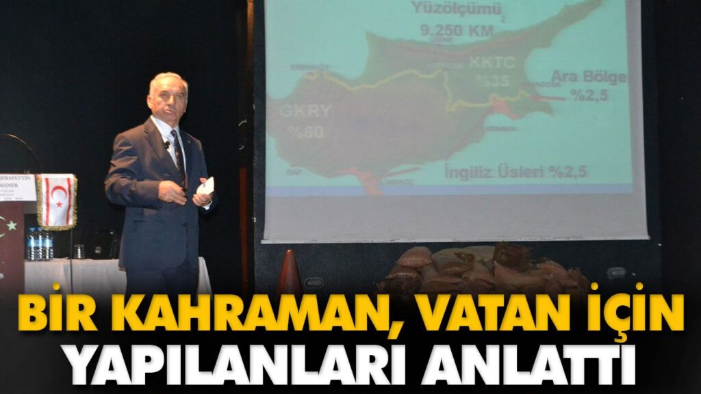 BİR KAHRAMAN, VATAN İÇİN YAPILANLARI ANLATTI BİR KAHRAMAN, VATAN İÇİN YAPILANLARI ANLATTI