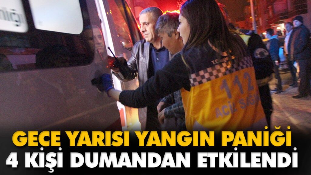 GECE YARISI YANGIN PANİĞİ GECE YARISI YANGIN PANİĞİ