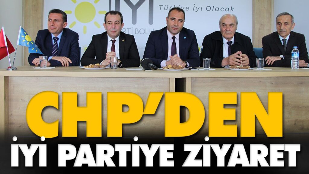 CHP’DEN İYİ PARTİYE ZİYARET CHP’DEN İYİ PARTİYE ZİYARET