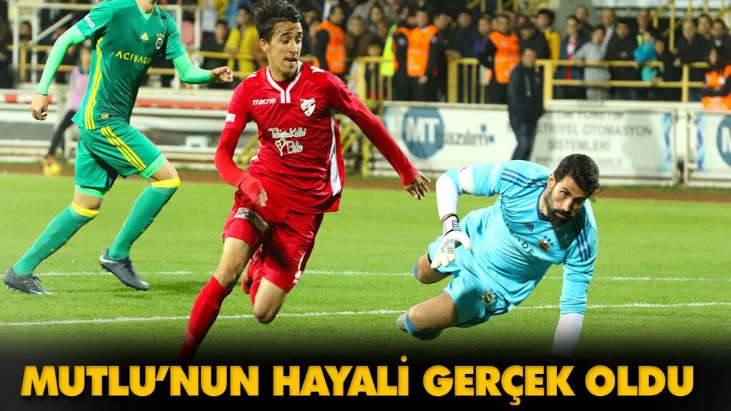 MUTLU’NUN HAYALİ GERÇEK OLDU MUTLU’NUN HAYALİ GERÇEK OLDU
