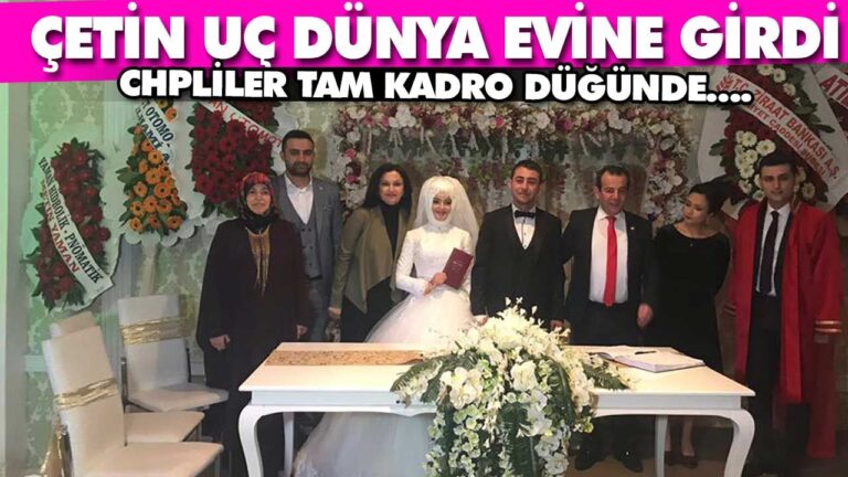 ÇETİN UÇ DÜNYA EVİNE GİRDİ