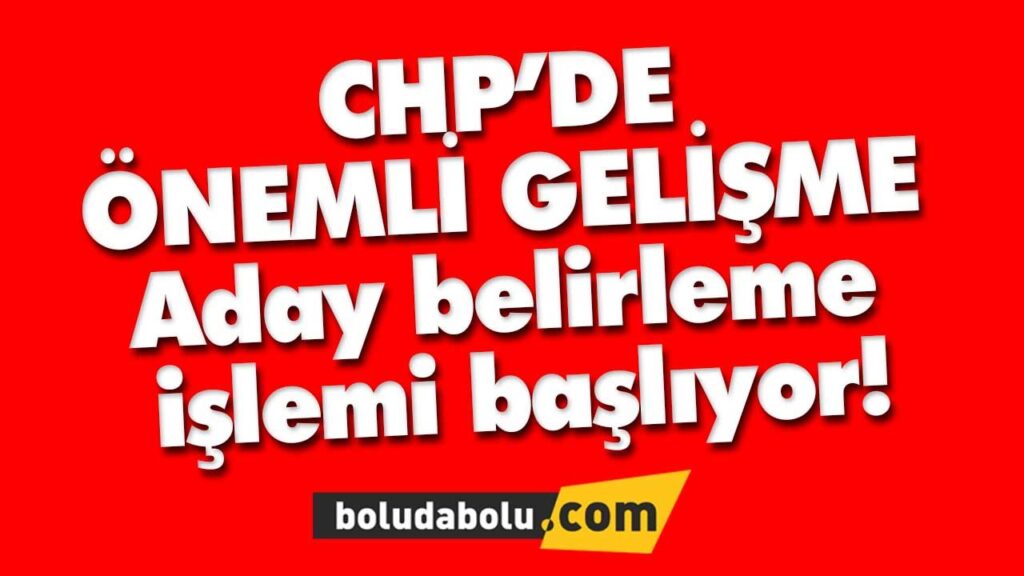 CHP belediye başkan adaylarını belirliyor