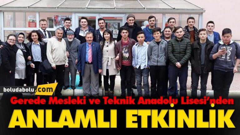 Gerede Mesleki ve Teknik Anadolu Lisesi