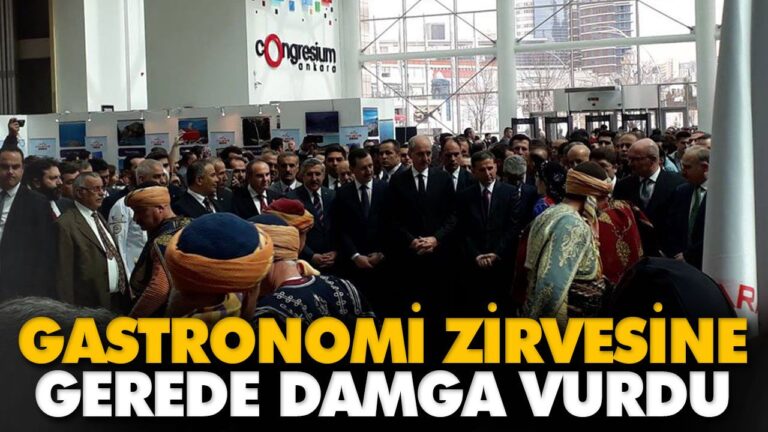 GASTRONOMİ ZİRVESİNE GEREDE DAMGA VURDU