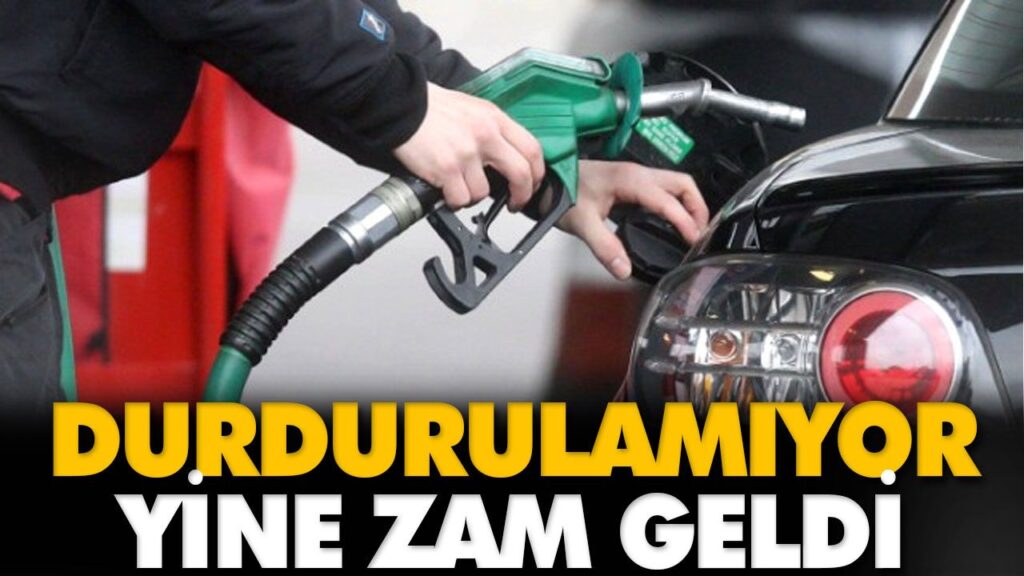 DURDURULAMIYOR YİNE ZAM GELDİ DURDURULAMIYOR YİNE ZAM GELDİ