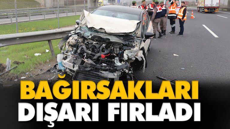 BAĞIRSAKLARI DIŞARI FIRLADI