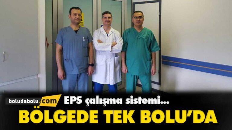 EPS çalışma sistemi Bolu’da