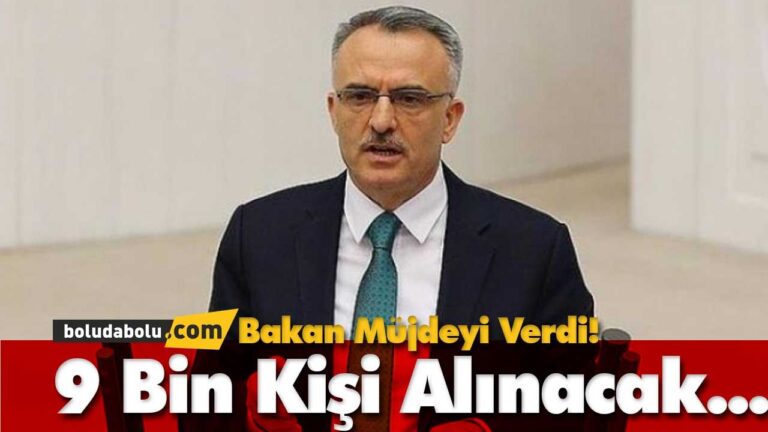 Bakan Müjdeyi Verdi!