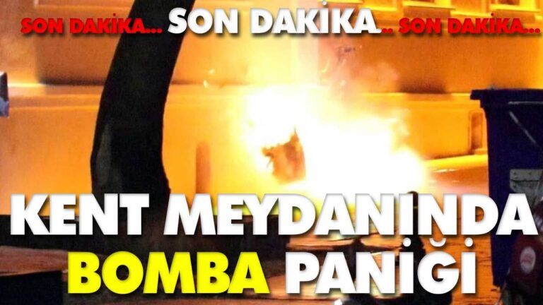 Bolu’da şüpheli çanta paniği