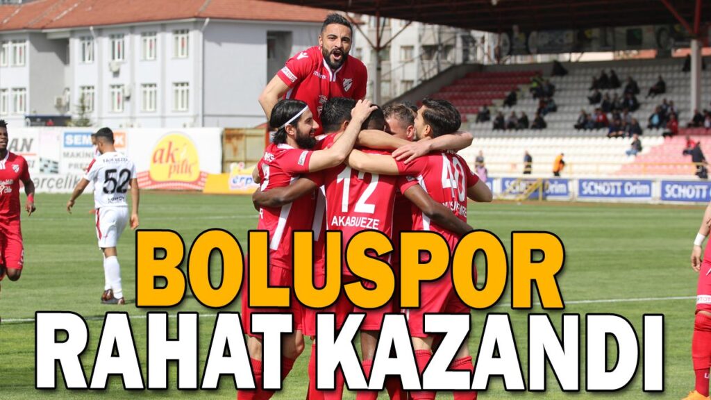 BOLUSPOR RAHAT KAZANDI BOLUSPOR RAHAT KAZANDI