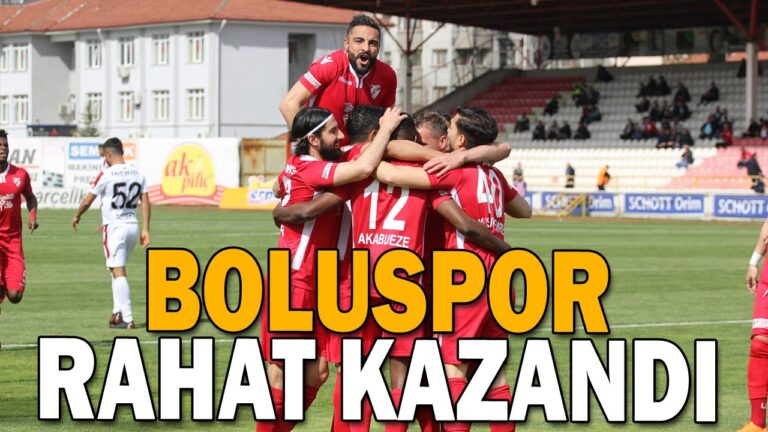 BOLUSPOR RAHAT KAZANDI