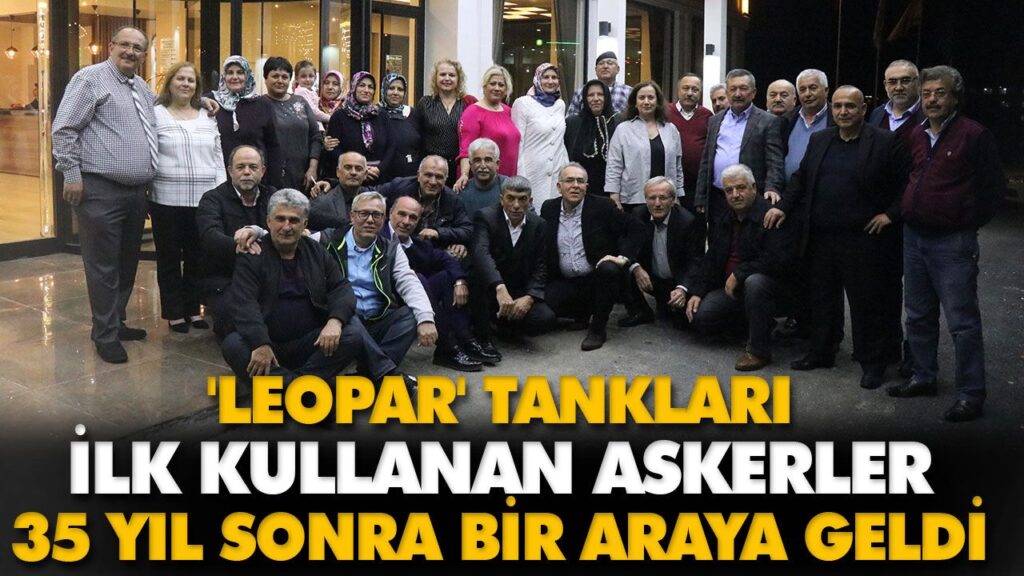 ASKERLER 35 YIL SONRA BİR ARAYA GELDİ ASKERLER 35 YIL SONRA BİR ARAYA GELDİ