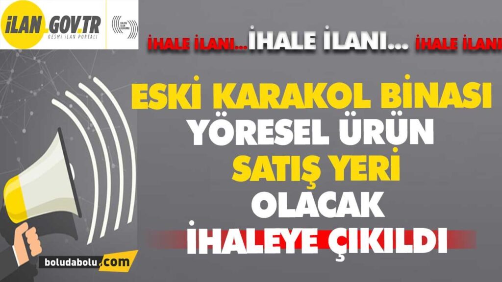 Aladağ Eski Karakol Binası Yöresel Satış Yeri