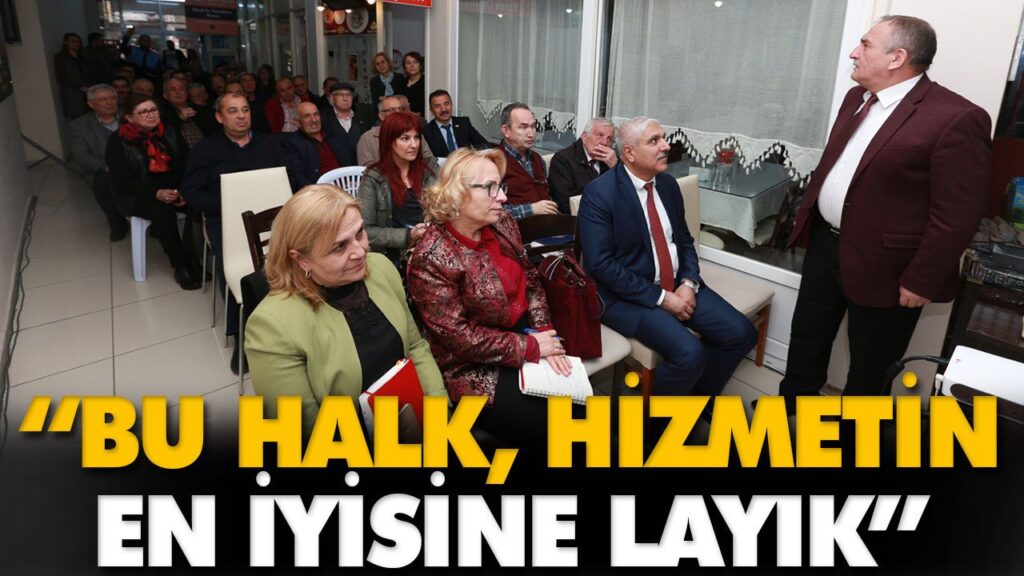 “BU HALK, HİZMETİN EN İYİSİNE LAYIK” “BU HALK, HİZMETİN EN İYİSİNE LAYIK”