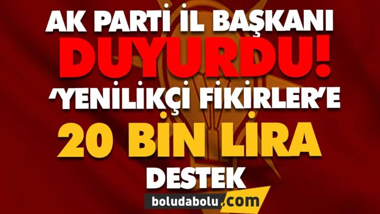 Gençlere destek…