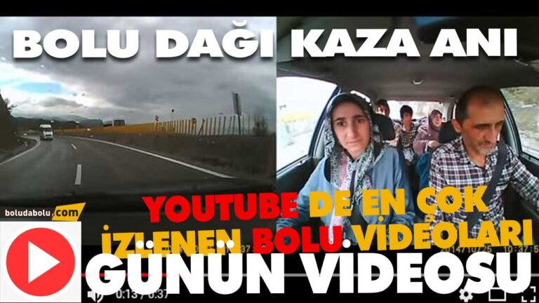 BOLU DAĞI KAZA ANI