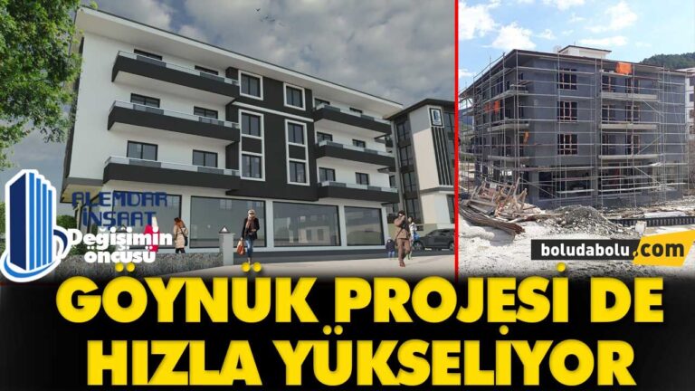 Alemdar İnşaatın Göynük Projesi…
