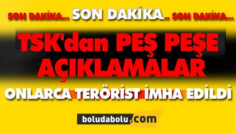 TSK’dan flaş açıklama!
