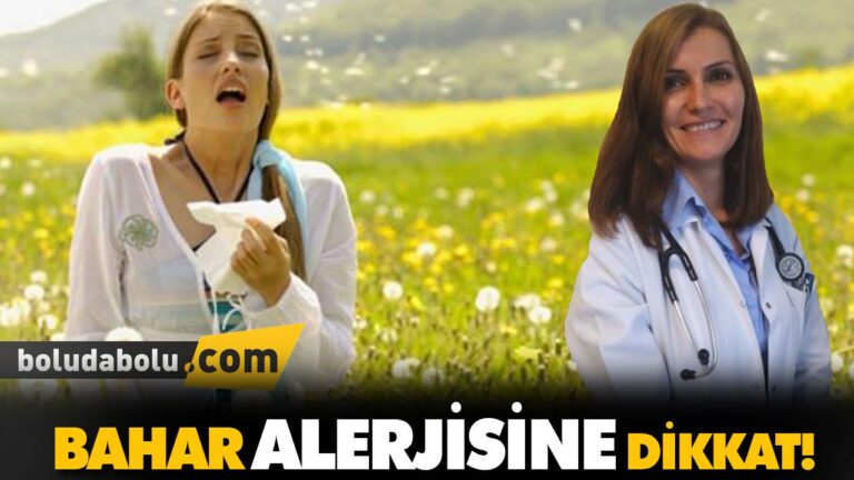 BAHAR ALERJİSİNE DİKKAT!