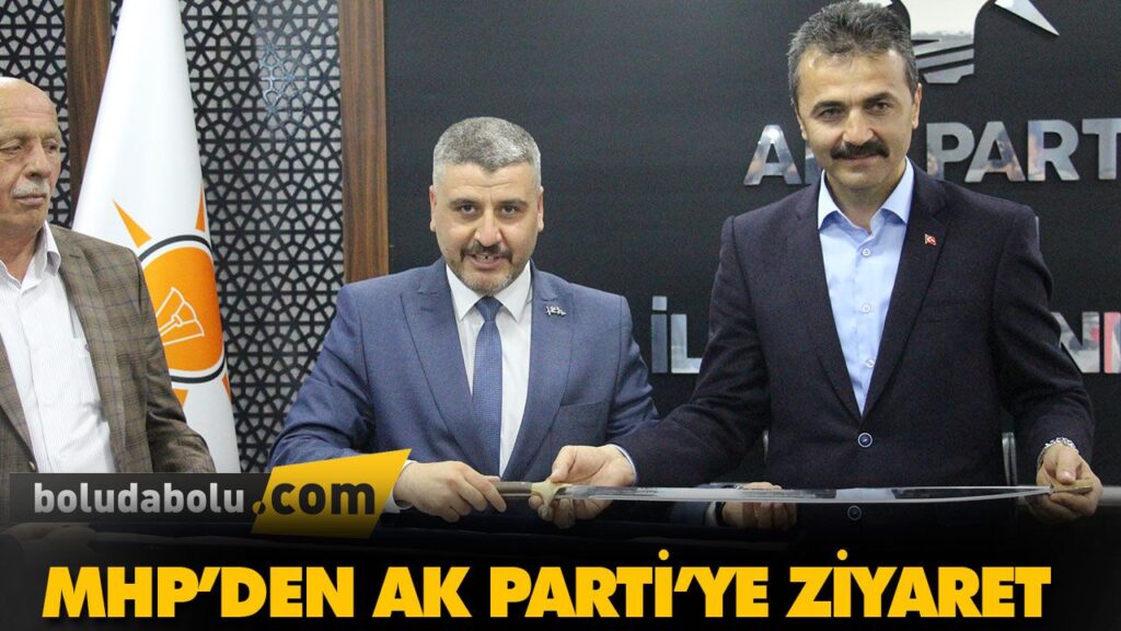 MHP’DEN AK PARTİ’YE ZİYARET MHP’DEN AK PARTİ’YE ZİYARET