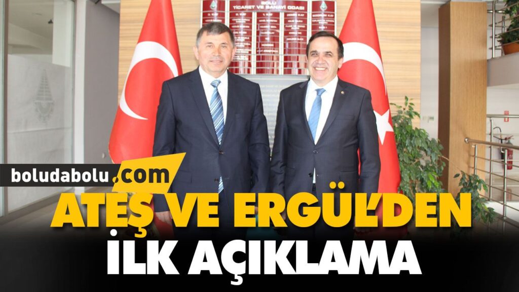 ATEŞ VE ERGÜL’DEN İLK AÇIKLAMA ATEŞ VE ERGÜL’DEN İLK AÇIKLAMA